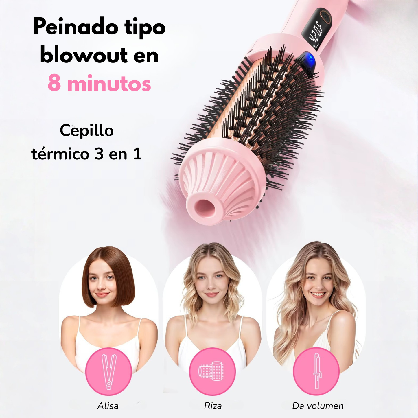 Cepillo 3 en 1
