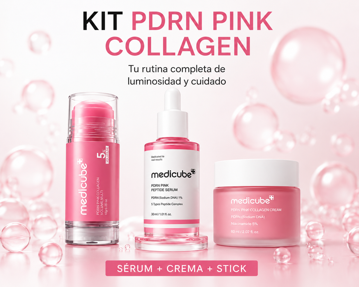 KIT. Medicube PDRN Sérum + crema + Stick